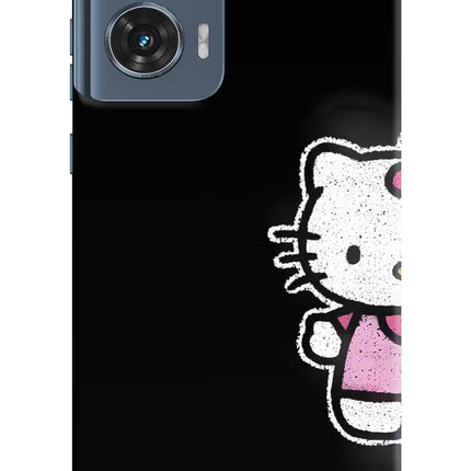 Kitty Charm Moto Edge 50 Fusion Hard Case Back Cover by Casekaro