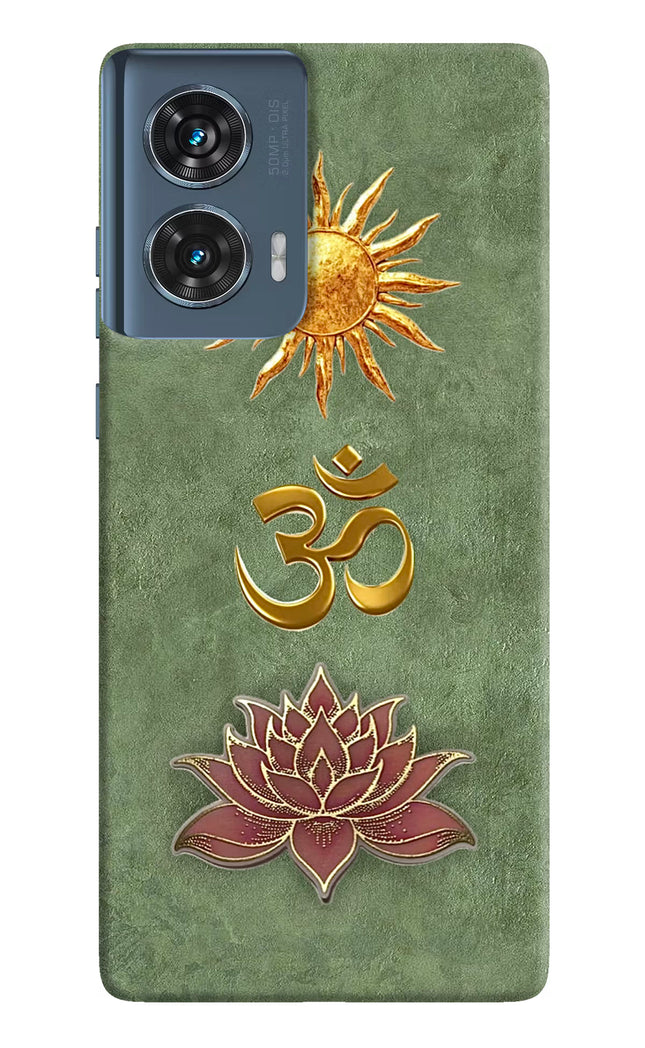 Om & Lotus Moto Edge 50 Fusion Back Cover