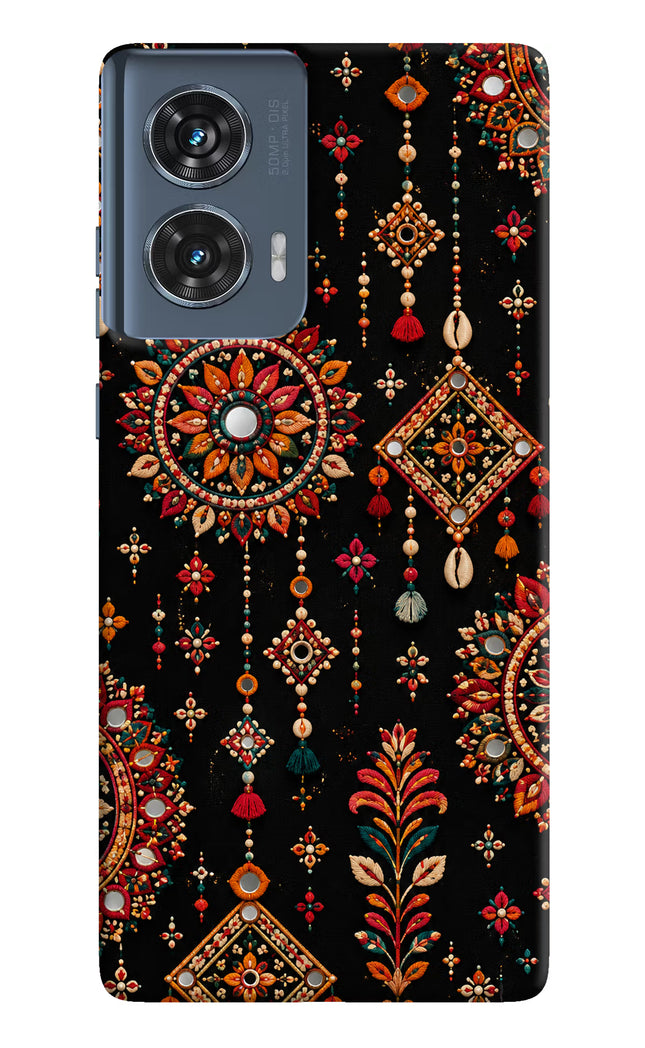 Boho Noir Moto Edge 50 Fusion Hard Case Back Cover by Casekaro
