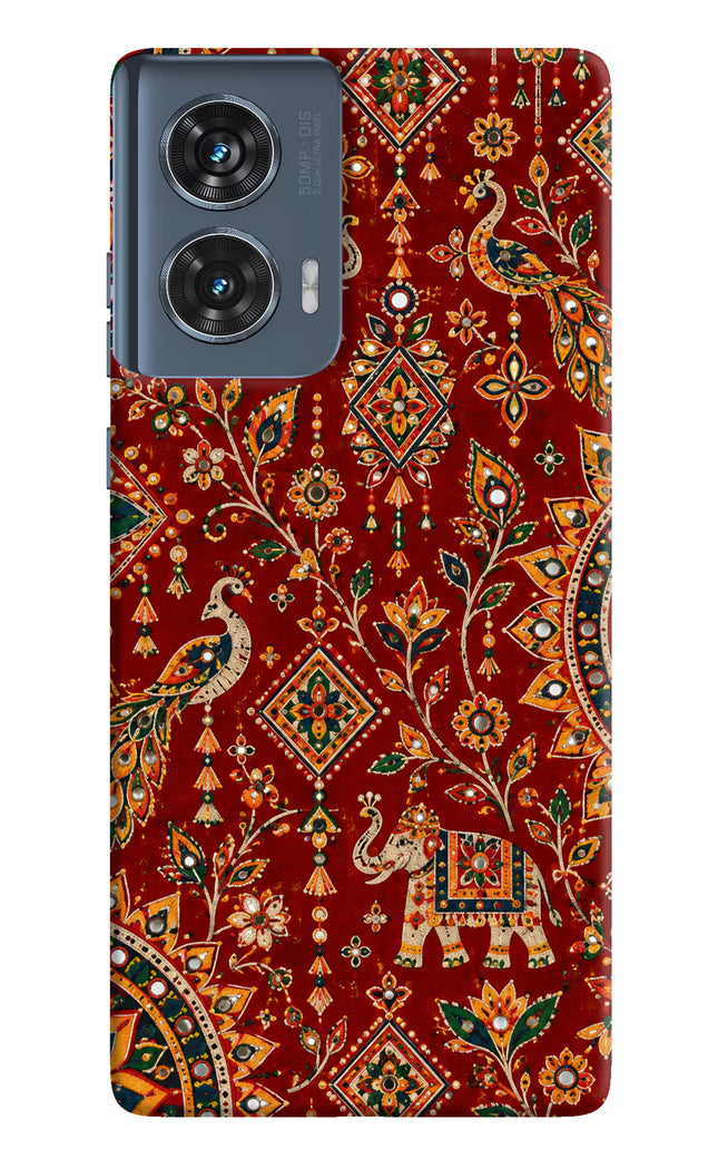 Laal Riwaaz Moto Edge 50 Fusion Hard Case Back Cover by Casekaro