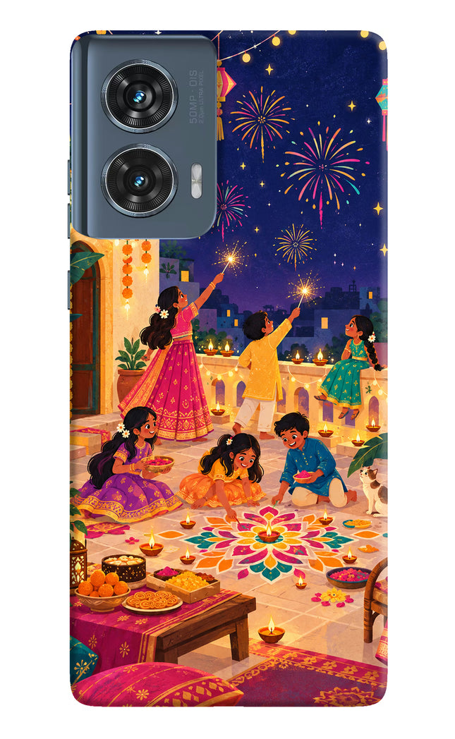 Diwali Night Moto Edge 50 Fusion Back Cover