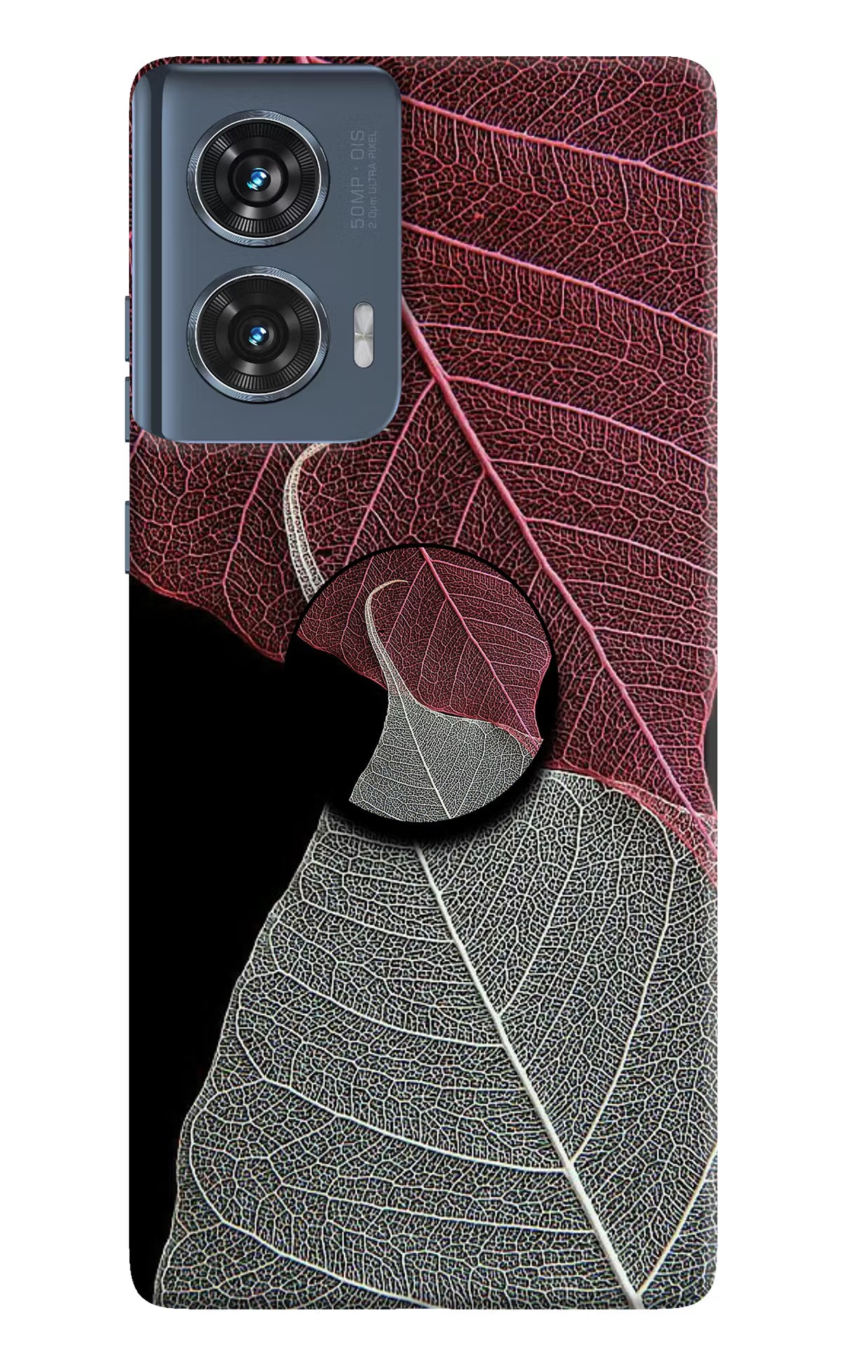 Leaf Pattern Moto Edge 50 Fusion Pop Case by Casekaro