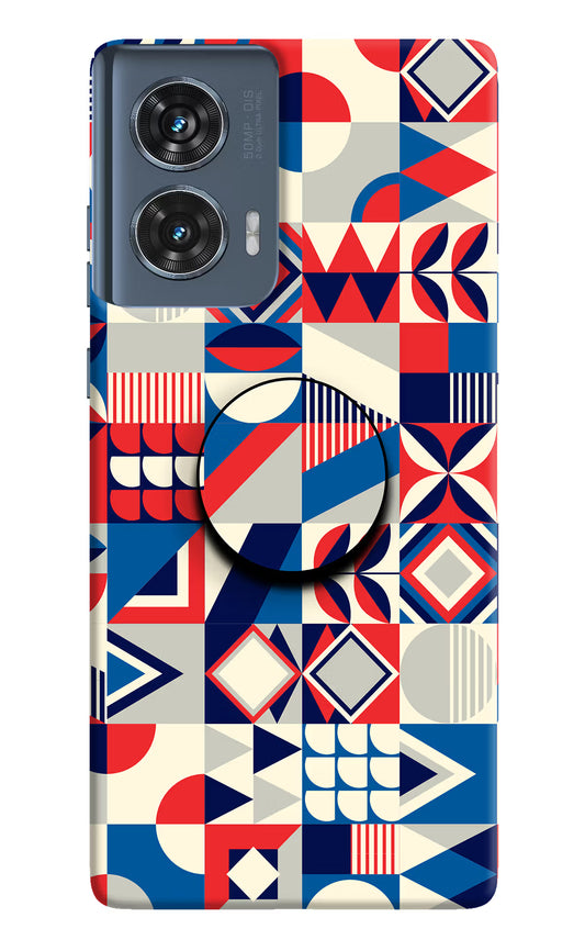 Colorful Pattern Moto Edge 50 Fusion Pop Case by Casekaro