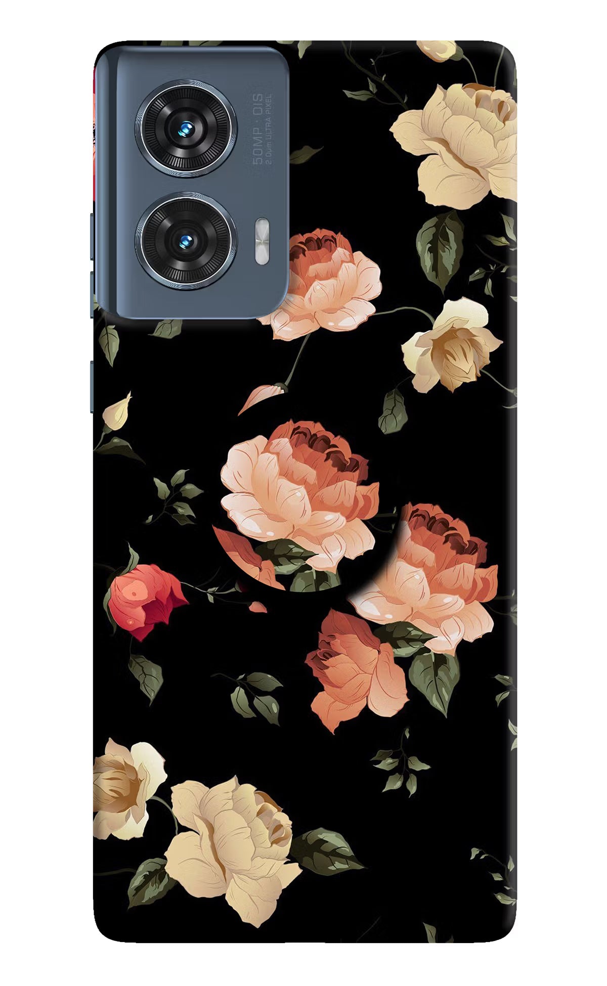 Flowers Moto Edge 50 Fusion Pop Case by Casekaro