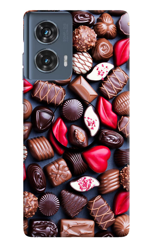 Chocolates Moto Edge 50 Fusion Pop Case by Casekaro