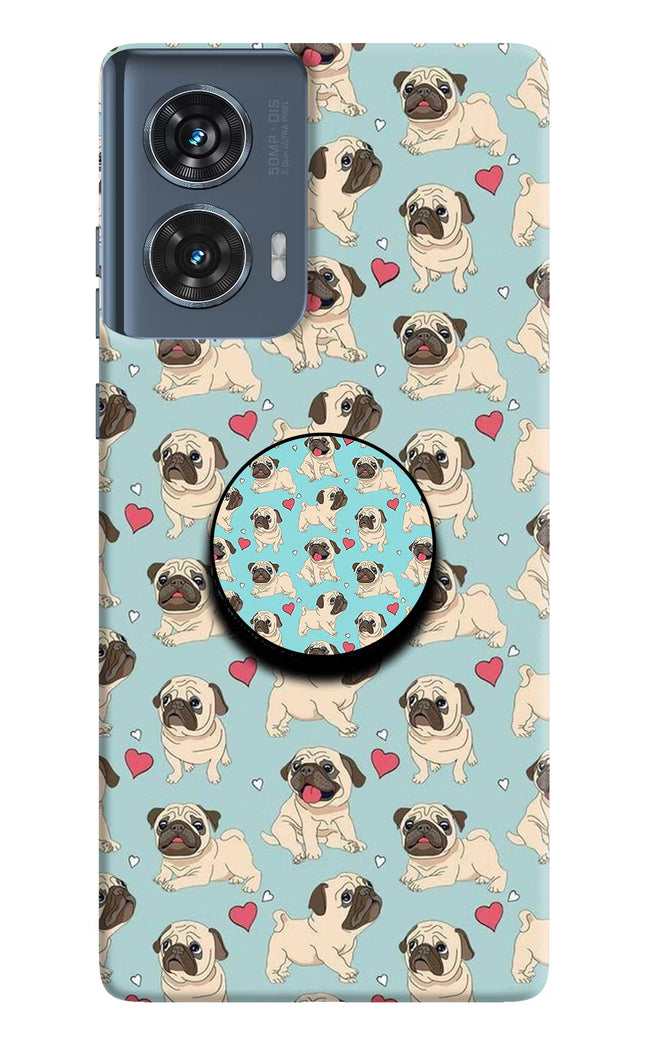 Pug Dog Moto Edge 50 Fusion Pop Case by Casekaro