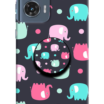 Baby Elephants Moto Edge 50 Fusion Pop Case by Casekaro