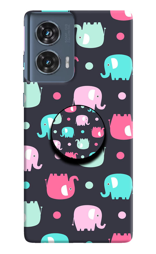 Baby Elephants Moto Edge 50 Fusion Pop Case by Casekaro