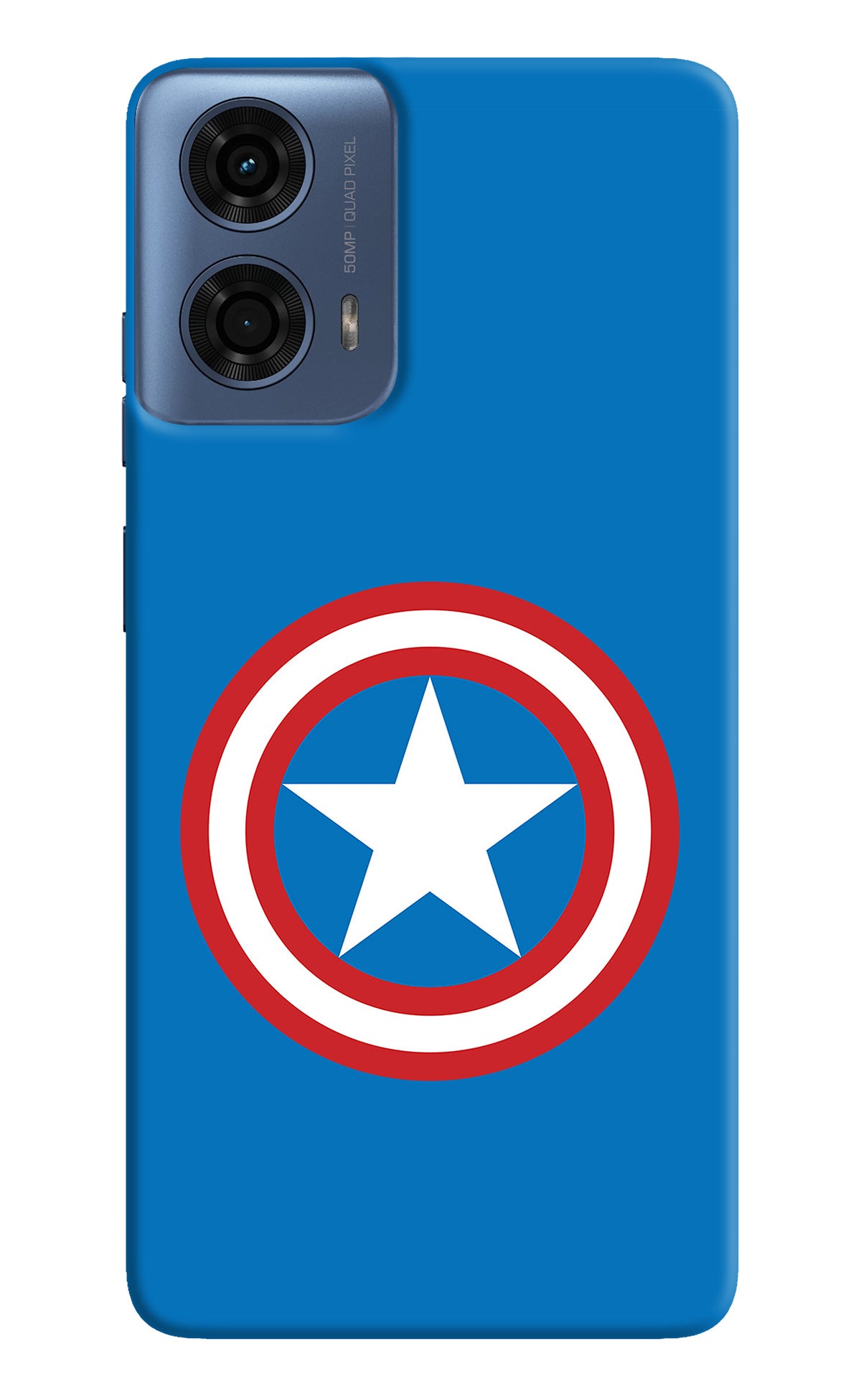 Captain America Logo Moto G24 Power Back Cover