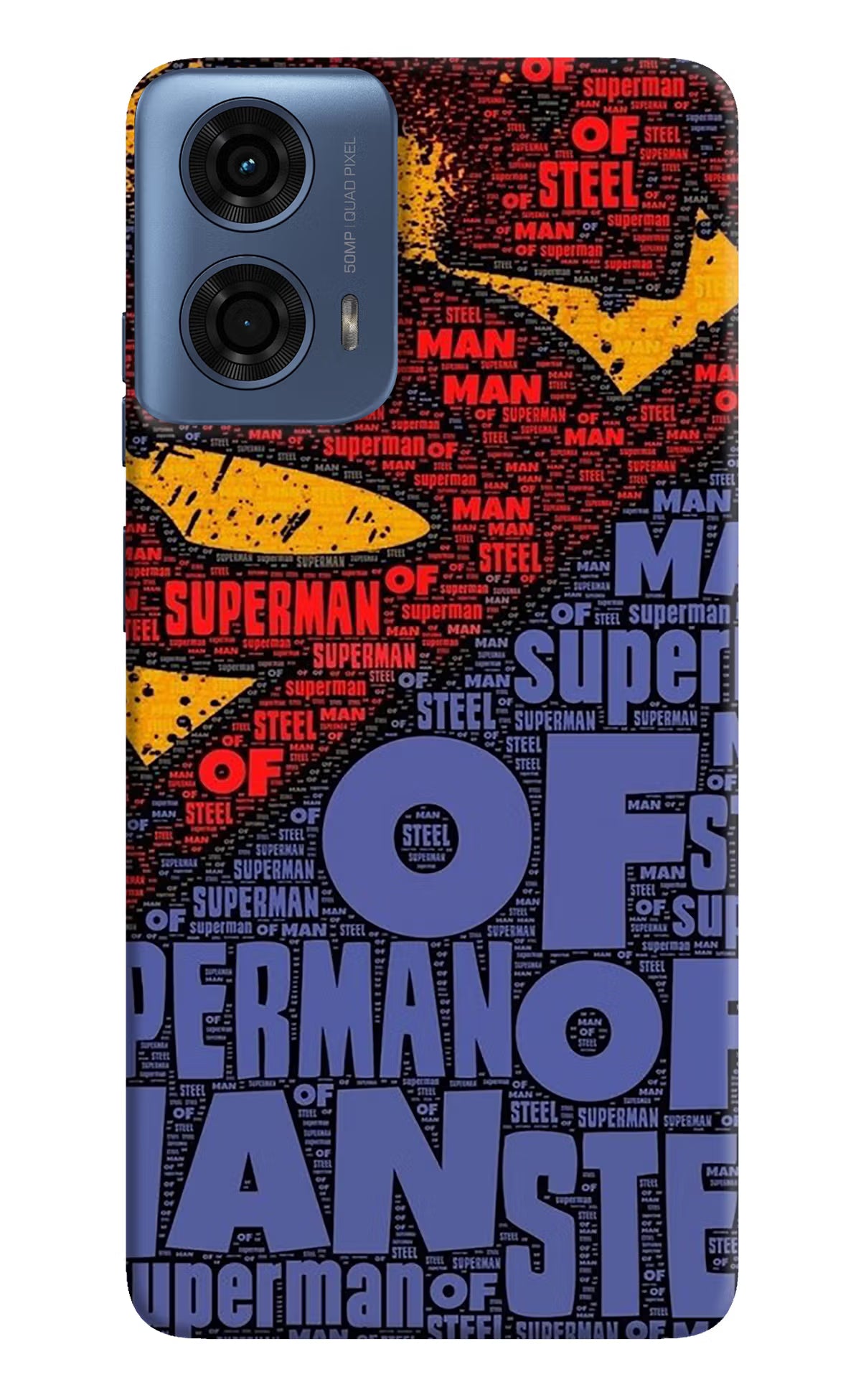 Superman Moto G24 Power Hard Case Back Cover by Casekaro