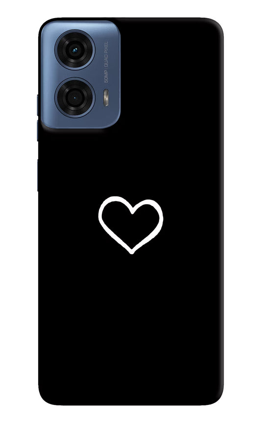 Heart Moto G24 Power Hard Case Back Cover by Casekaro