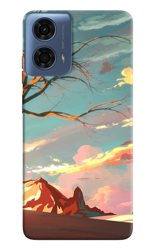Scenery Moto G24 Power Hard Case Back Cover by Casekaro