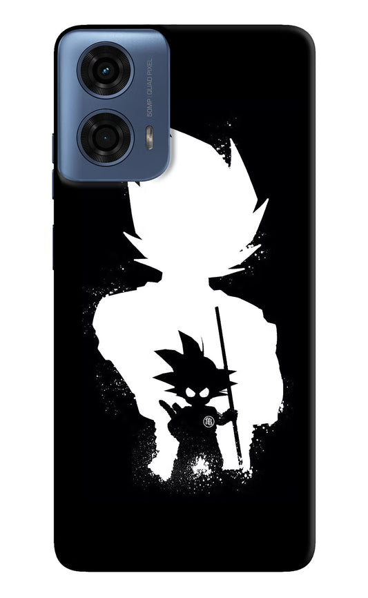 Goku Shadow Moto G24 Power Hard Case Back Cover by Casekaro