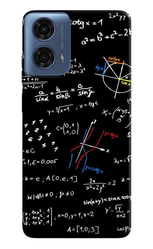 Mathematics Formula Moto G24 Power Hard Case Back Cover by Casekaro