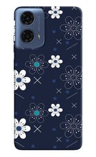 Flowers Moto G24 Power Hard Case Back Cover by Casekaro