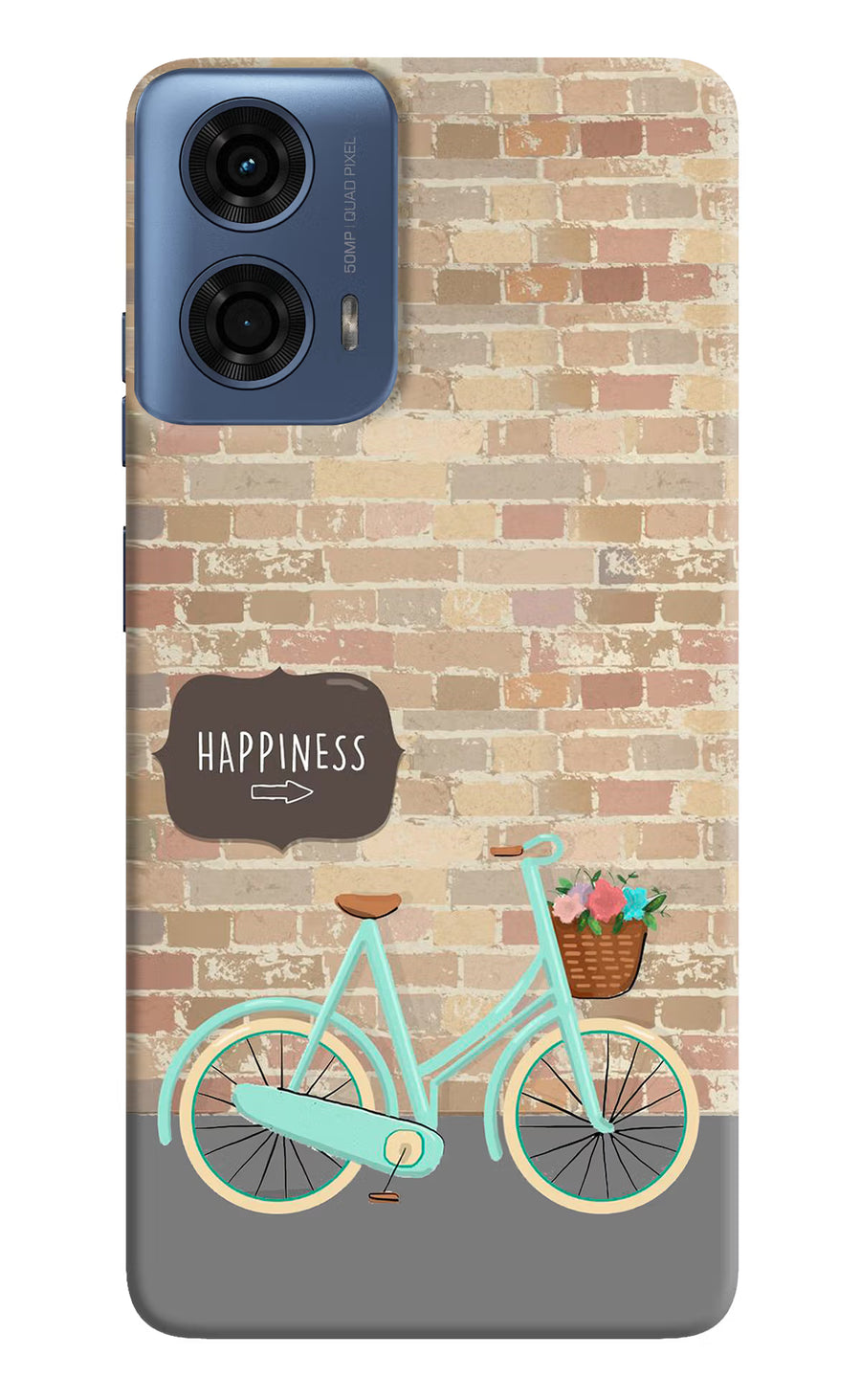 Happiness Artwork Moto G24 Power Back Cover, Hard case