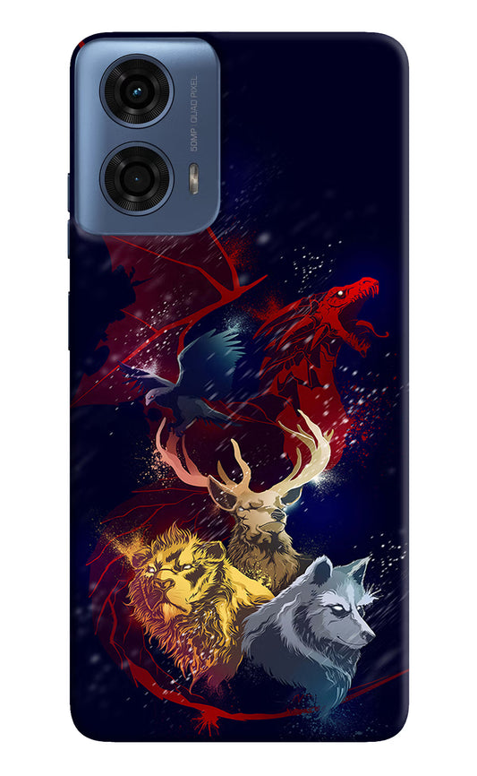 Game Of Thrones Moto G24 Power Hard Case Back Cover by Casekaro
