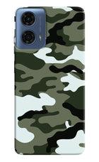 Camouflage Moto G24 Power Hard Case Back Cover by Casekaro