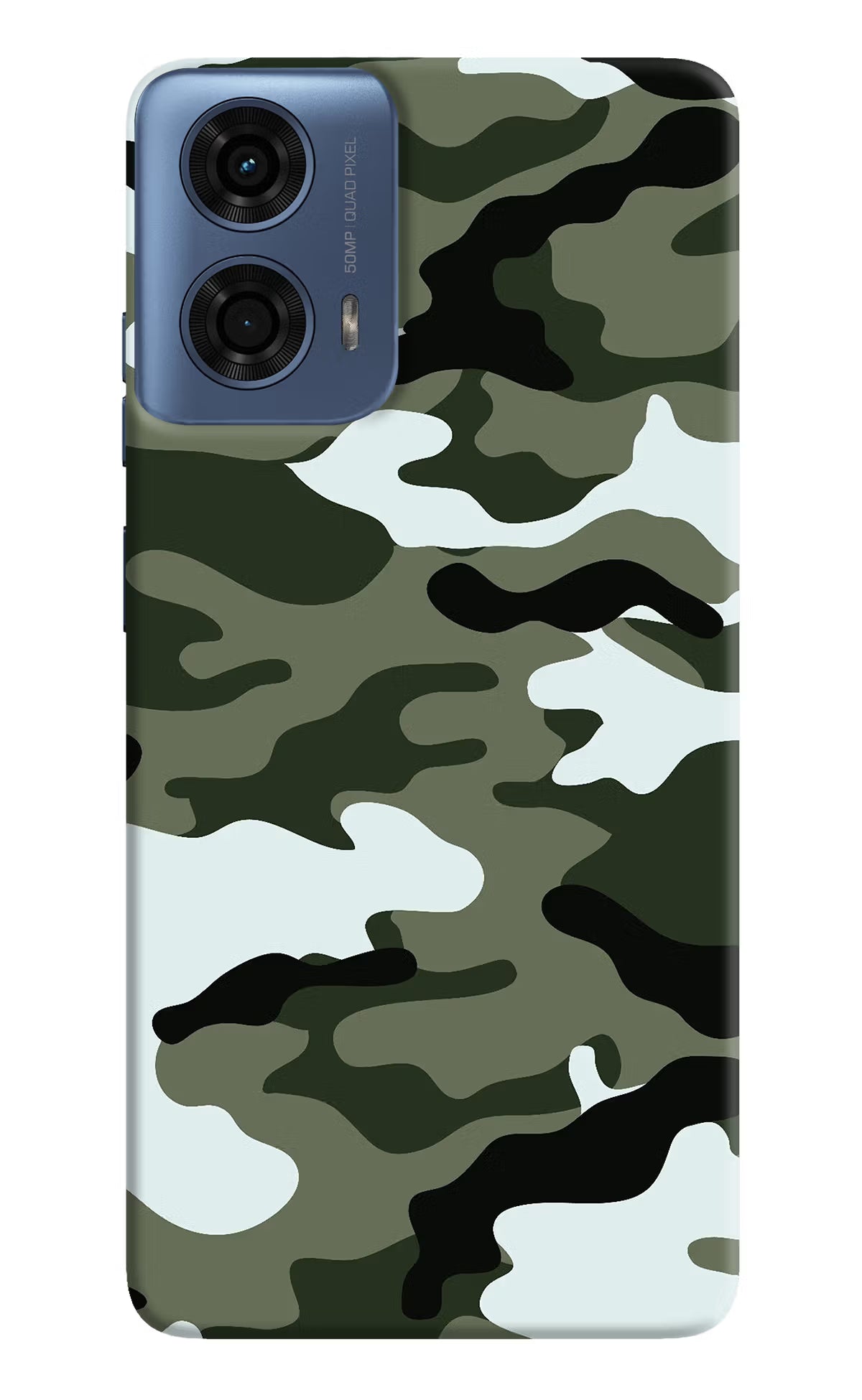 Camouflage Moto G24 Power Hard Case Back Cover by Casekaro