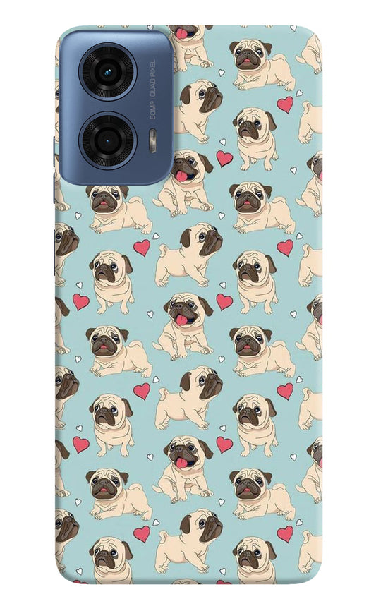 Pug Dog Moto G24 Power Hard Case Back Cover by Casekaro