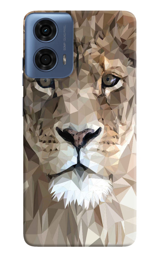 Lion Art Moto G24 Power Hard Case Back Cover by Casekaro