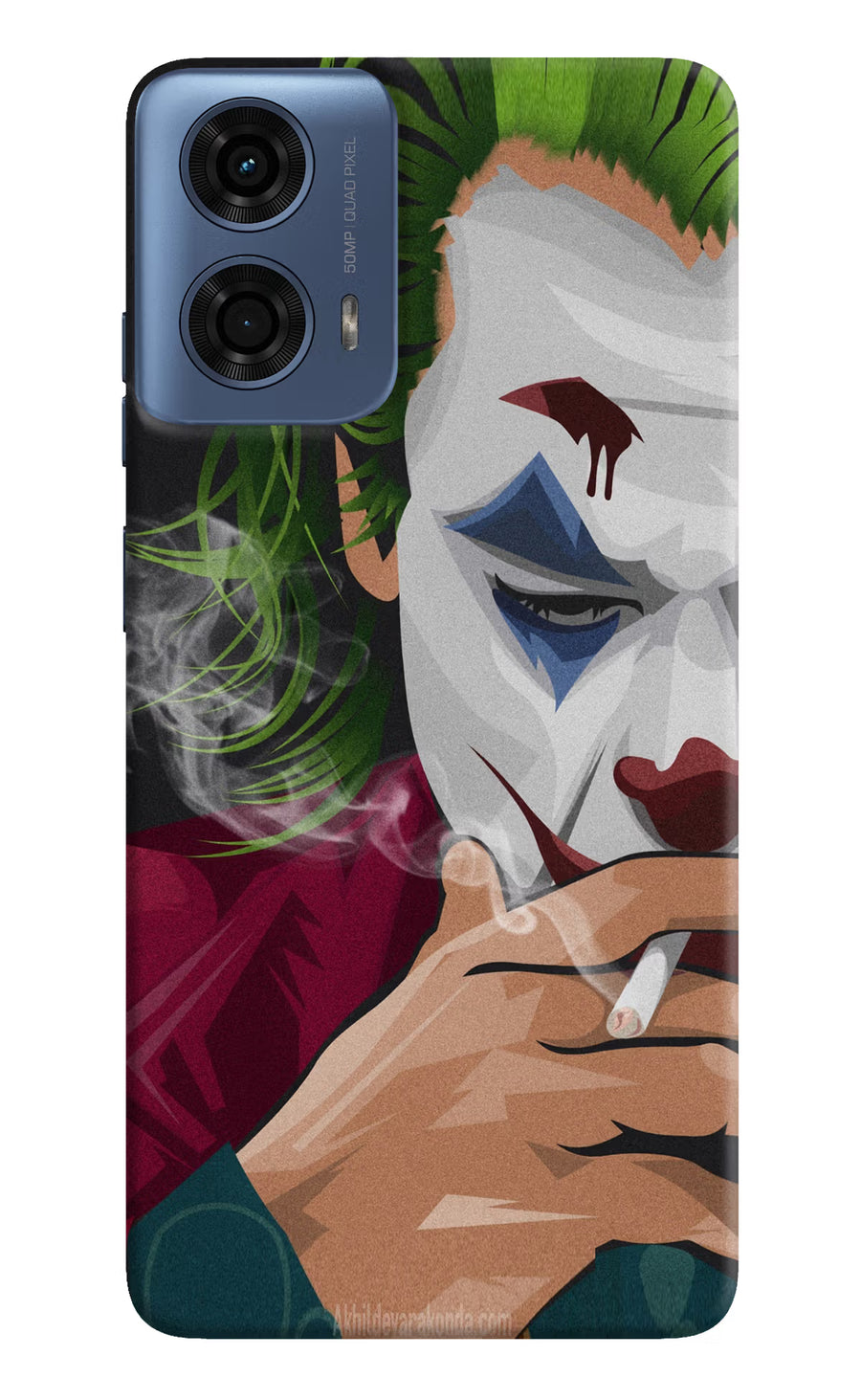 Joker Smoking Moto G24 Power Back Cover, Hard case