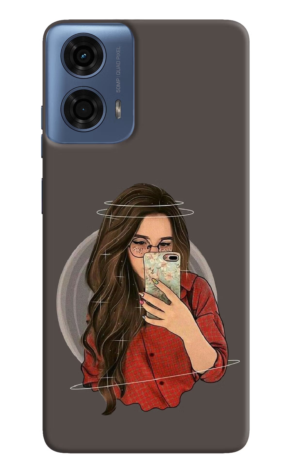 Selfie Queen Moto G24 Power Hard Case Back Cover by Casekaro