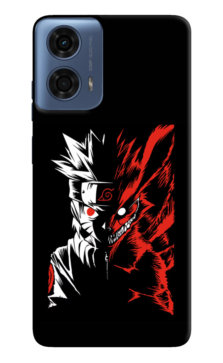 Naruto Two Face Moto G24 Power Back Cover, Hard case