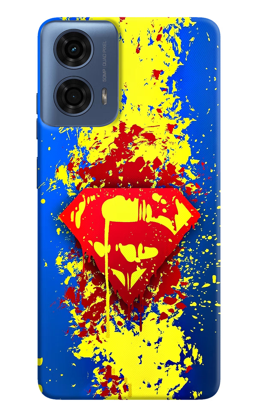 Superman logo Moto G24 Power Back Cover, Hard case