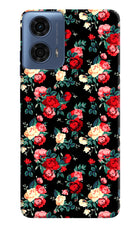 Rose Pattern Moto G24 Power Hard Case Back Cover by Casekaro