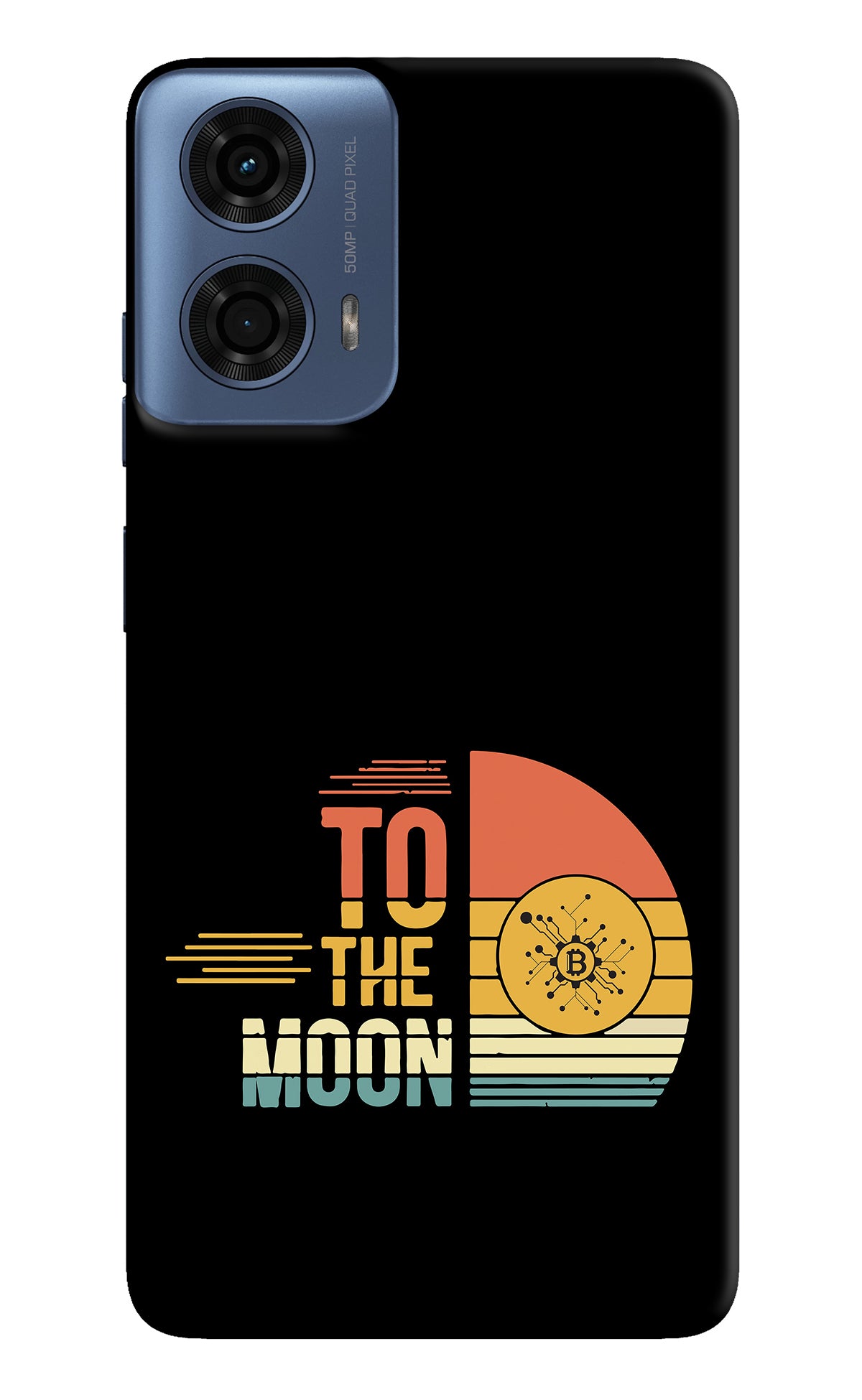To the Moon Moto G24 Power Back Cover