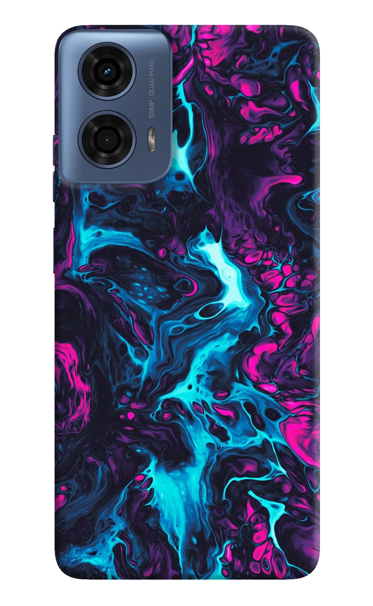 Abstract Moto G24 Power Back Cover
