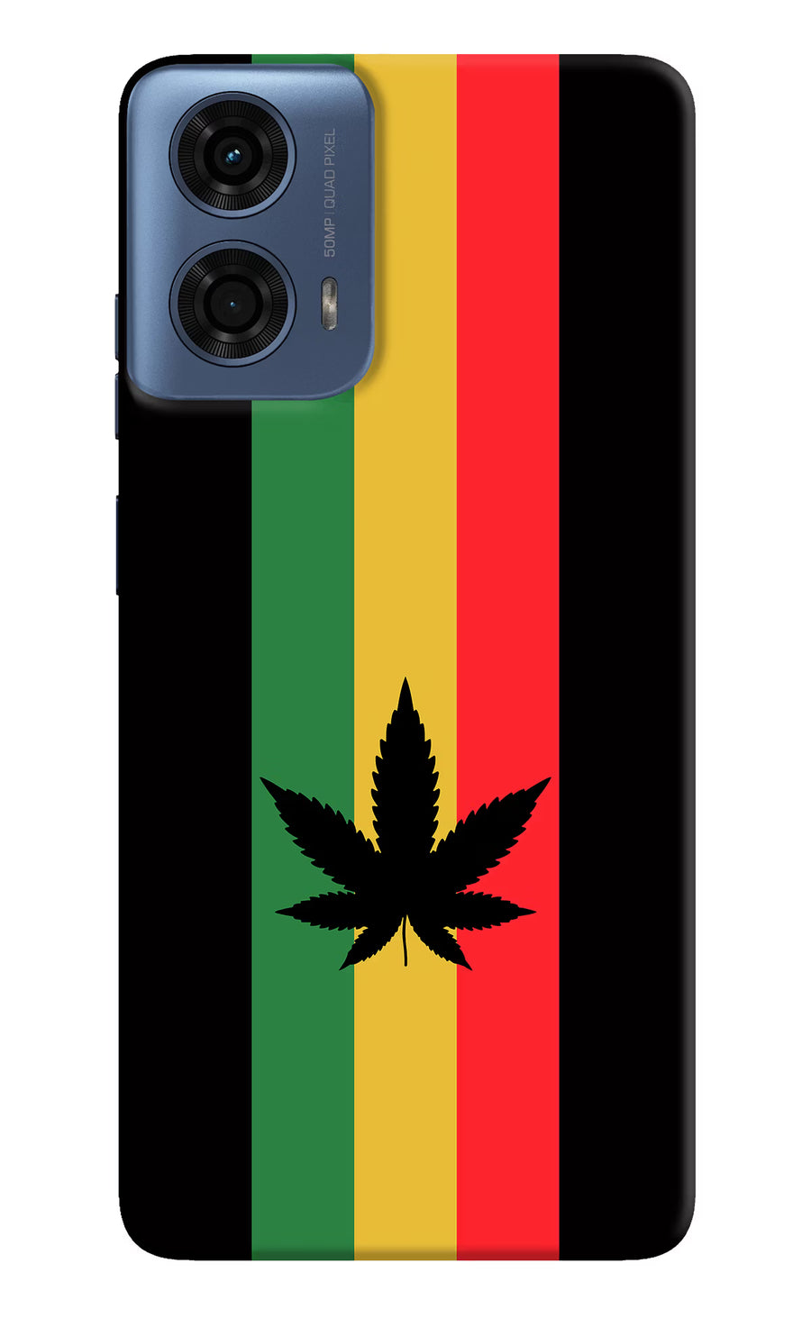 Weed Flag Moto G24 Power Back Cover, Hard case