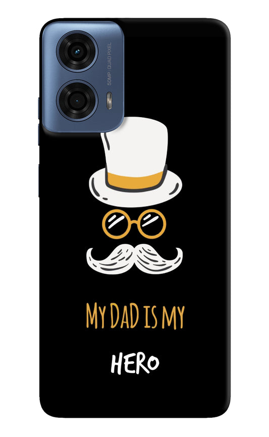 My Dad Is My Hero Moto G24 Power Back Cover
