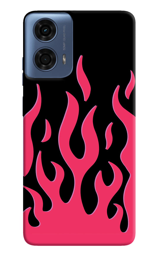 Fire Flames Moto G24 Power Hard Case Back Cover by Casekaro