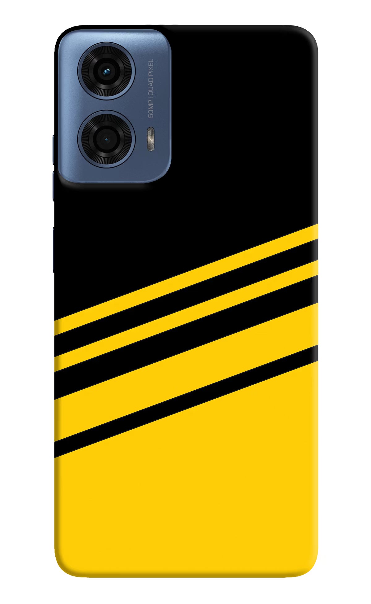 Yellow Shades Moto G24 Power Hard Case Back Cover by Casekaro