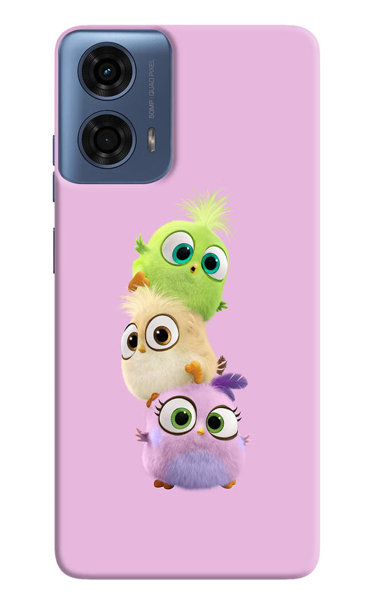 Cute Little Birds Moto G24 Power Hard Case Back Cover by Casekaro