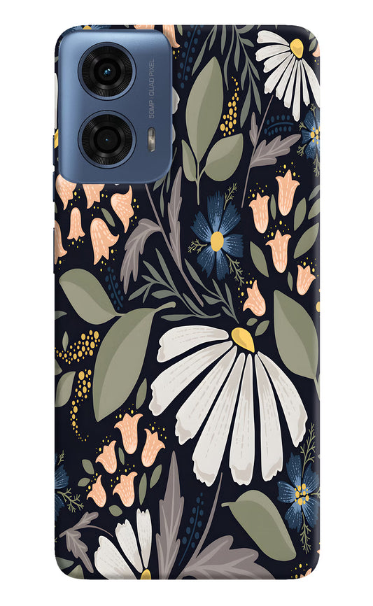 Flowers Art Moto G24 Power Hard Case Back Cover by Casekaro