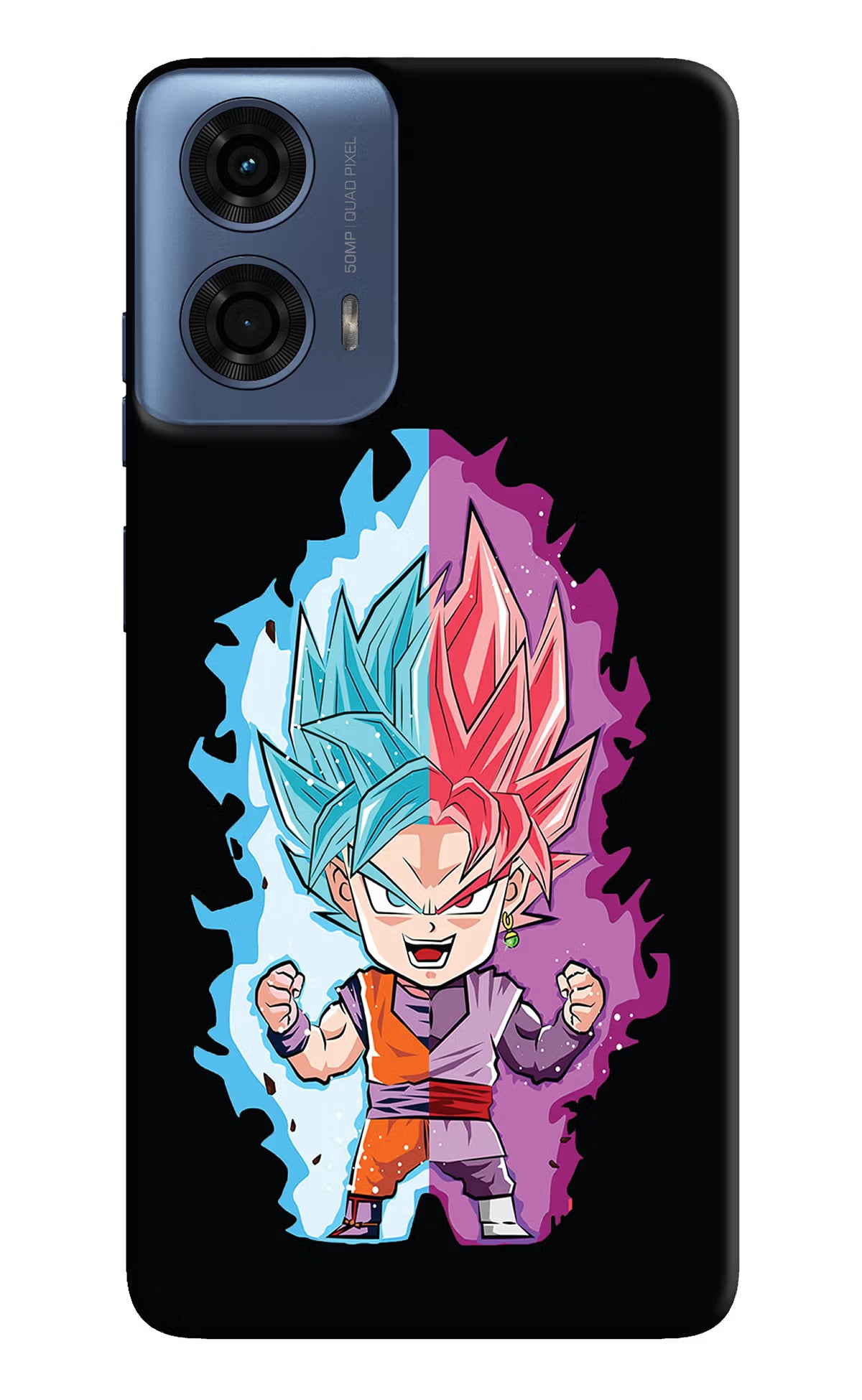 Chota Goku Moto G24 Power Hard Case Back Cover by Casekaro