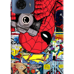 Spider Man Moto G24 Power Hard Case Back Cover by Casekaro