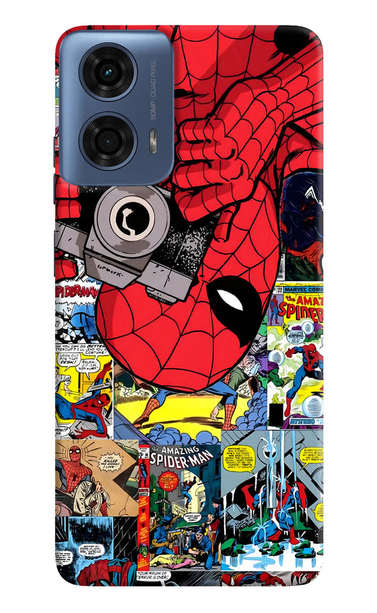 Spider Man Moto G24 Power Hard Case Back Cover by Casekaro