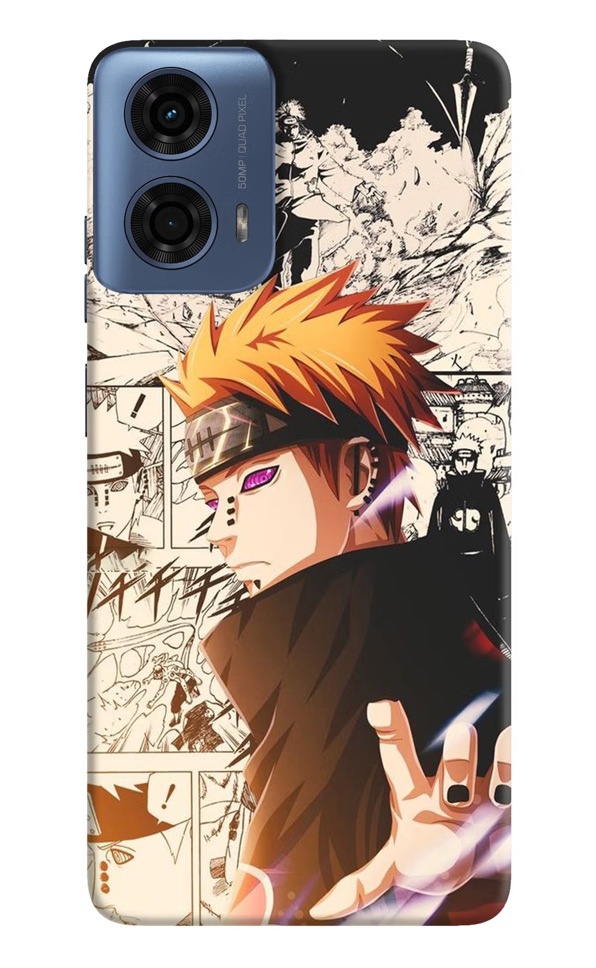 Pain Anime Moto G24 Power Hard Case Back Cover by Casekaro