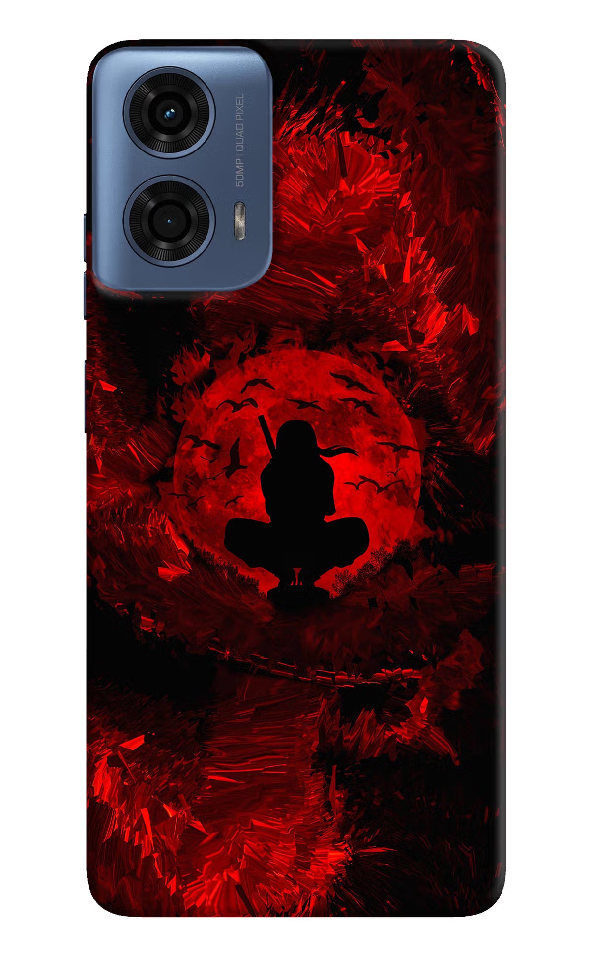 Itachi Uchiha Moto G24 Power Hard Case Back Cover by Casekaro
