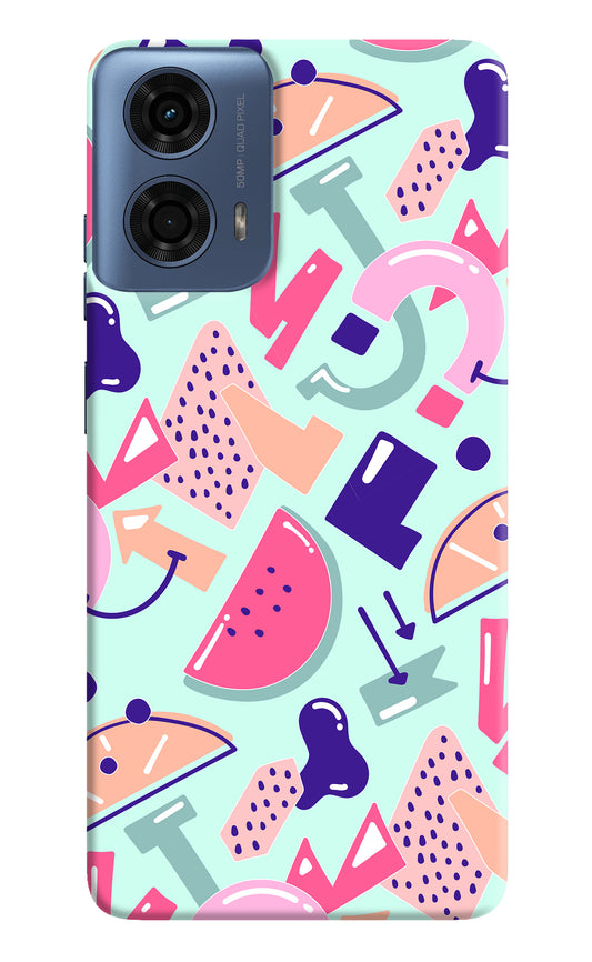 Doodle Pattern Moto G24 Power Back Cover