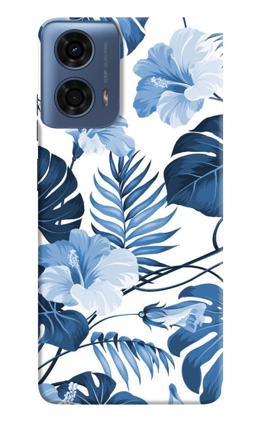 Fabric Art Moto G24 Power Hard Case Back Cover by Casekaro