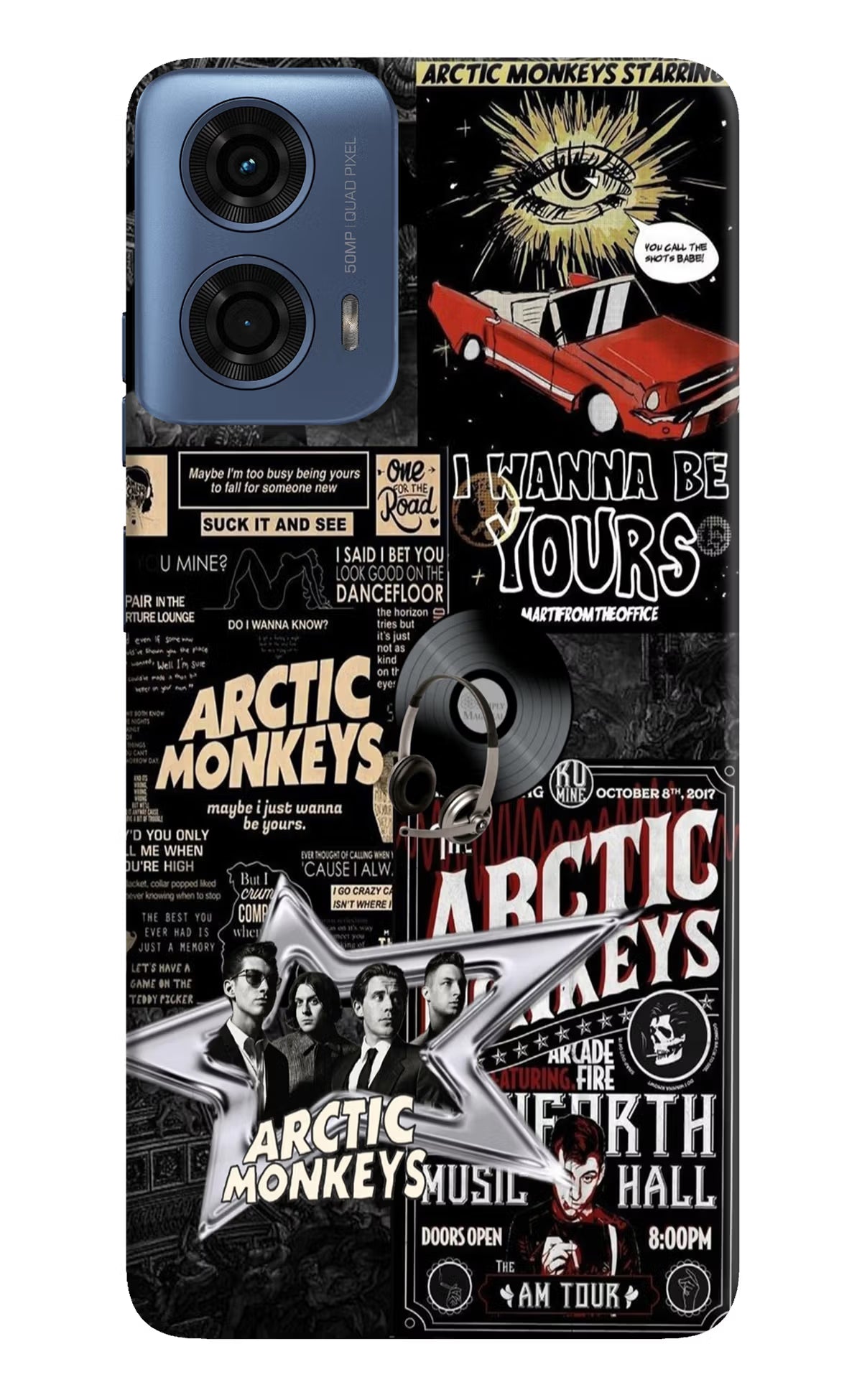 Arctic Monkeys Moto G24 Power Hard Case Back Cover by Casekaro