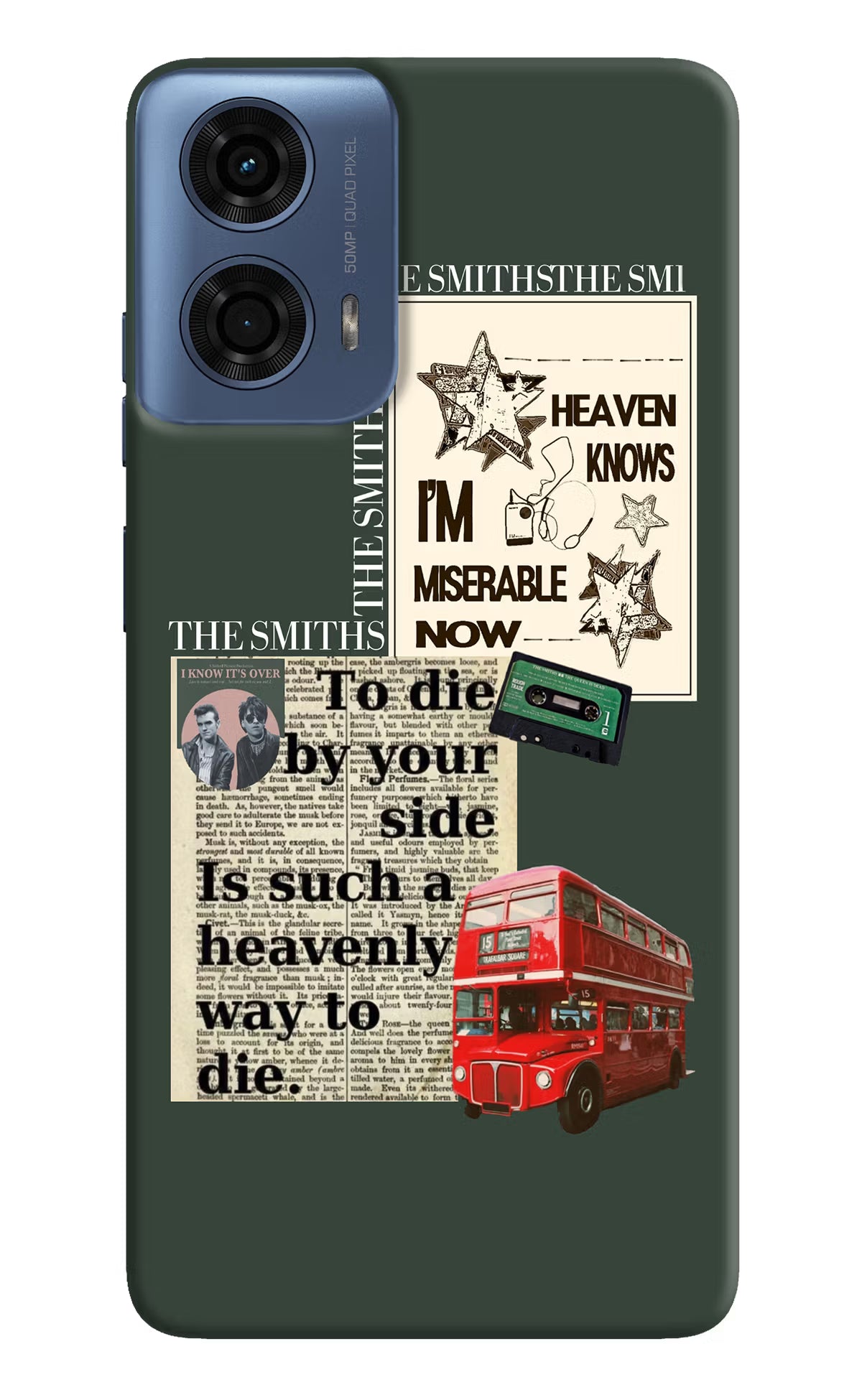 The Smiths Moto G24 Power Hard Case Back Cover by Casekaro