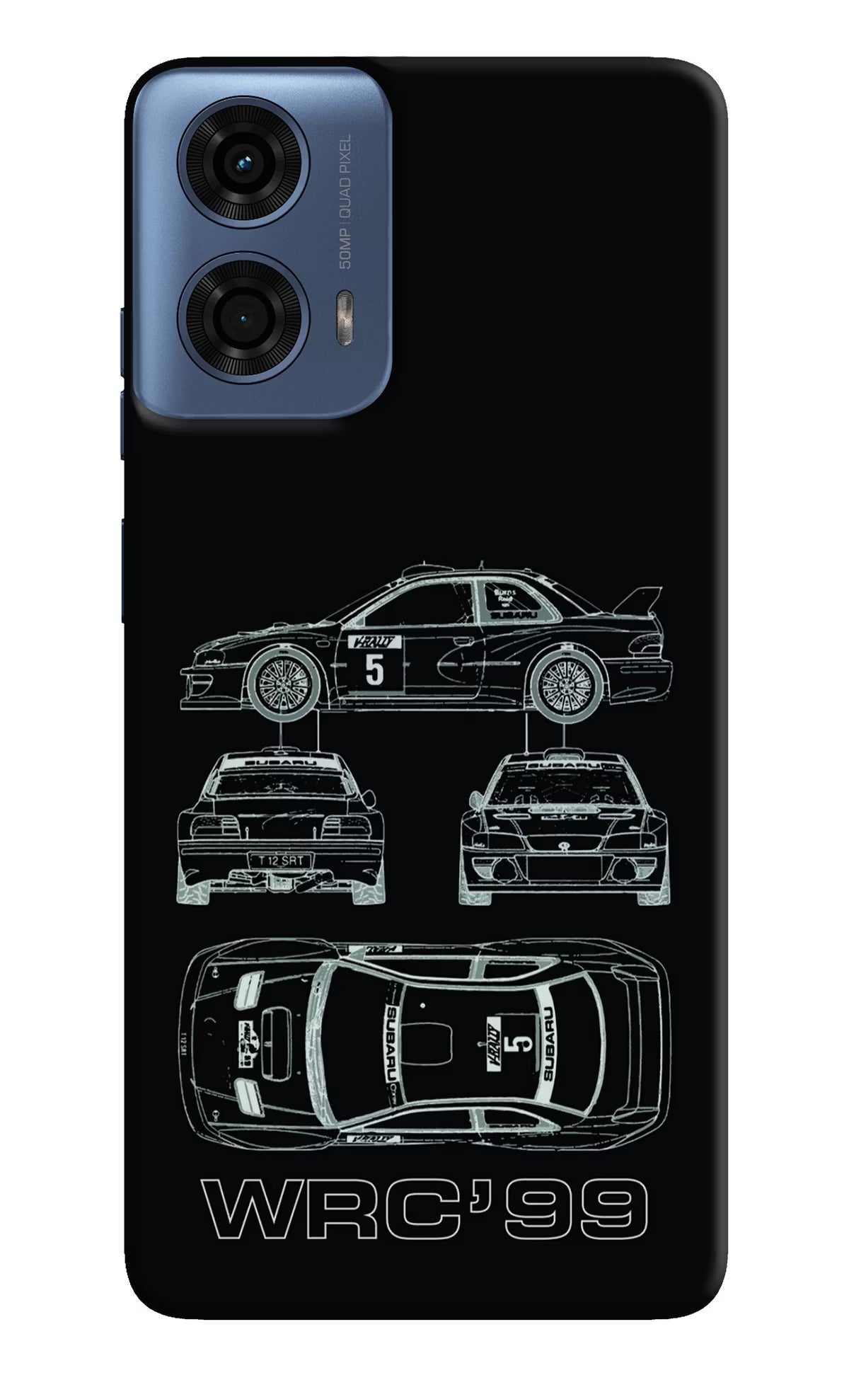 WRC'99 Moto G24 Power Hard Case Back Cover by Casekaro
