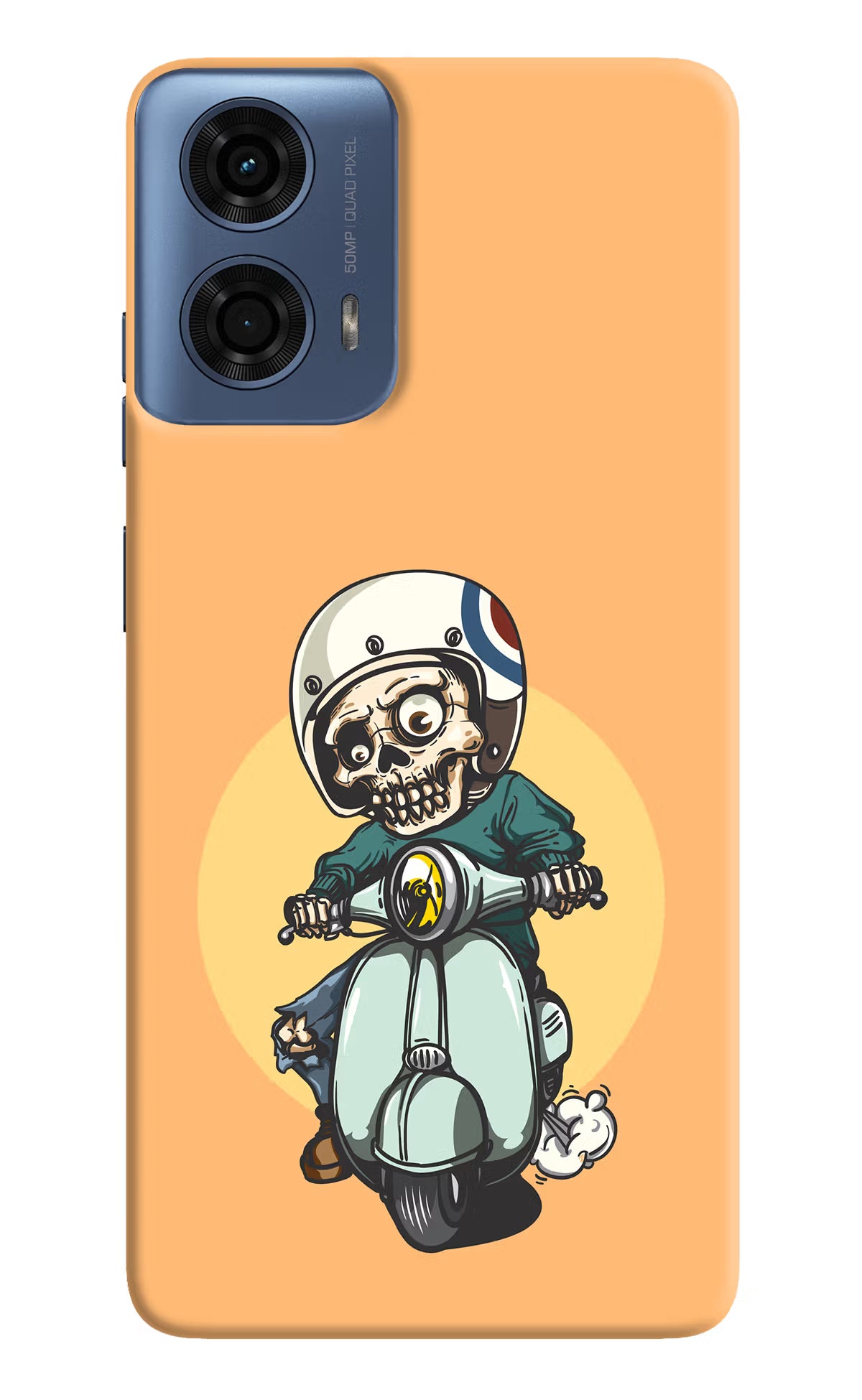 Undead Biker Moto G24 Power Hard Case Back Cover by Casekaro
