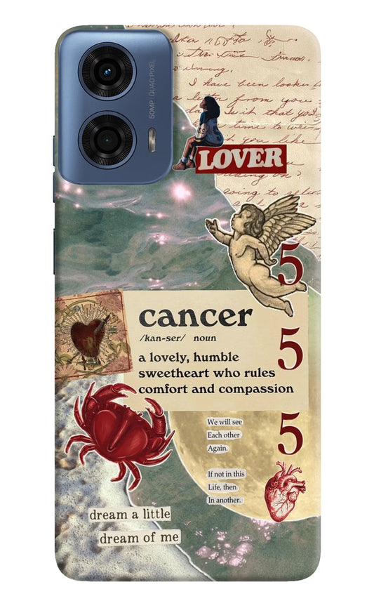 Cancer Zodiac Moto G24 Power Hard Case Back Cover by Casekaro